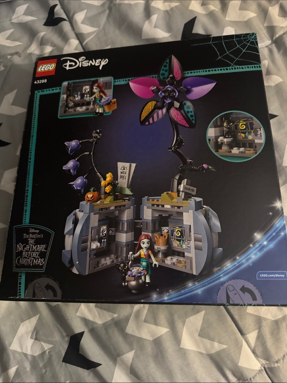 Lego Disney Nightmare Before Christmas Sally Pumpkin Playset - Purple Black Gray